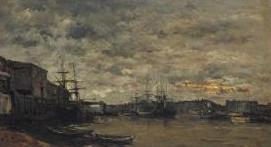 Charles-Francois Daubigny De haven van Bordeaux.